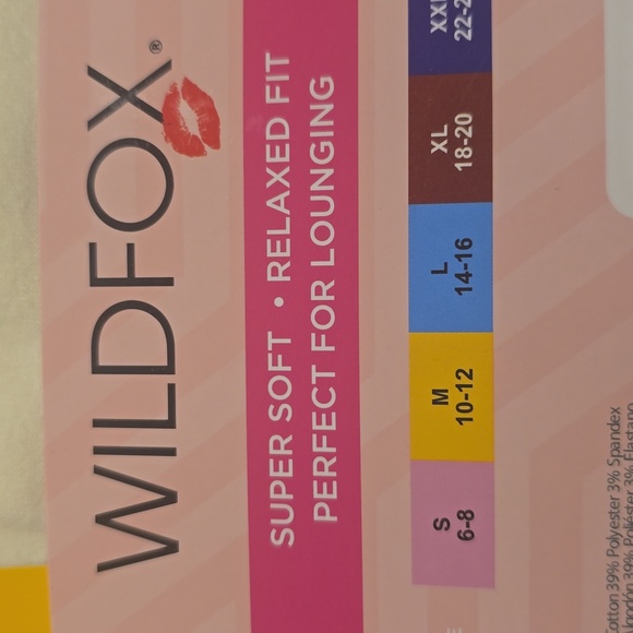 NWT Wildfox Sweatshirt and Short Lounge Set in Various Sizes - Picture 4 of 6